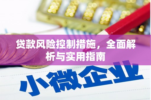赣州贷款风险控制措施，全面解析与实用指南