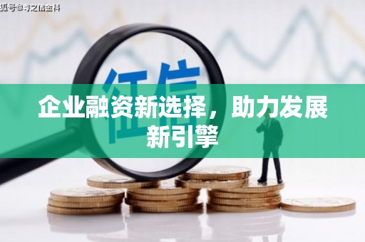 赣州企业融资新选择，助力发展新引擎