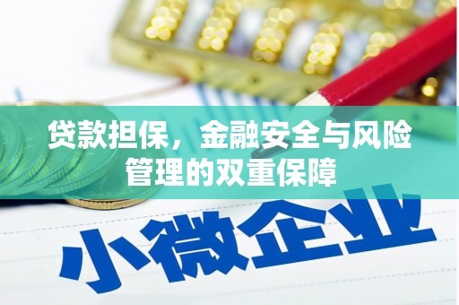 赣州贷款担保，金融安全与风险管理的双重保障