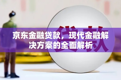 赣州京东金融贷款，现代金融解决方案的全面解析