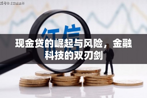 赣州现金贷的崛起与风险，金融科技的双刃剑