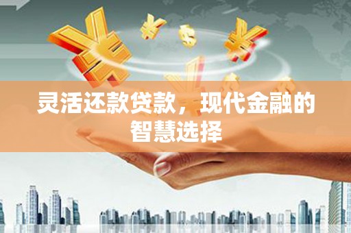 赣州灵活还款贷款，现代金融的智慧选择