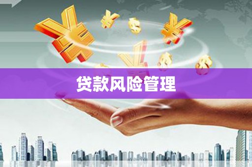 赣州贷款风险管理