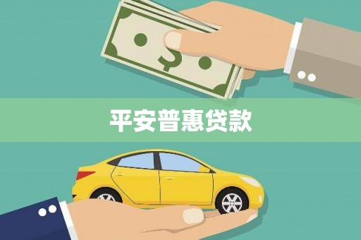 赣州平安普惠贷款