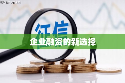 赣州企业融资的新选择