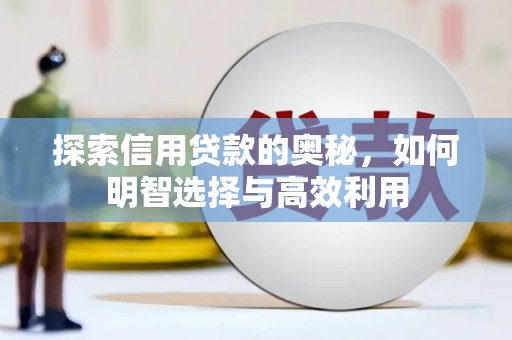 赣州探索信用贷款的奥秘，如何明智选择与高效利用