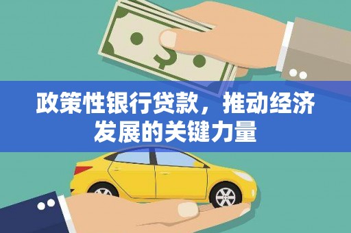赣州政策性银行贷款，推动经济发展的关键力量