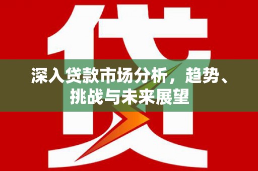赣州深入贷款市场分析，趋势、挑战与未来展望