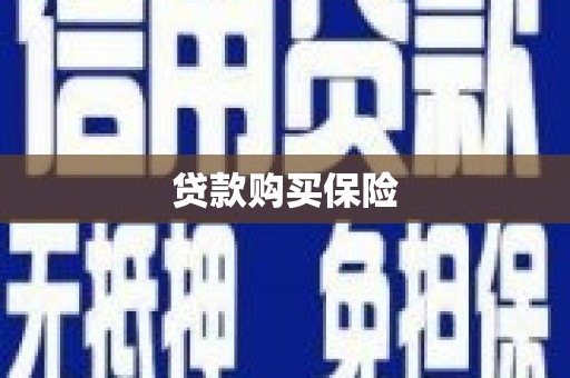 赣州贷款购买保险