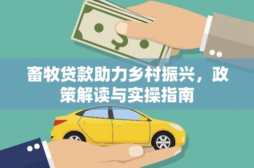 赣州畜牧贷款助力乡村振兴，政策解读与实操指南